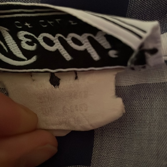 Teddi of California 80’s vintage checkered button blouse - Picture 8 of 10